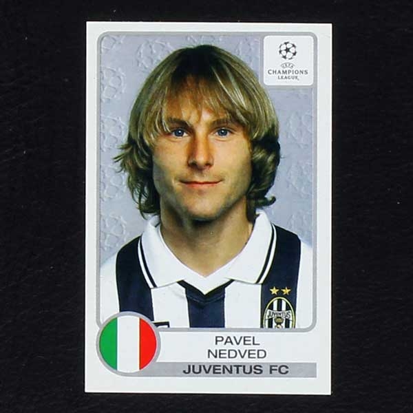 Champions League 2001 Nr. 143 Panini Sticker Nedved