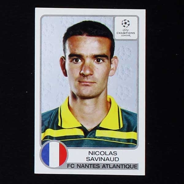 Champions League 2001 No. 126 Panini sticker Savinaud