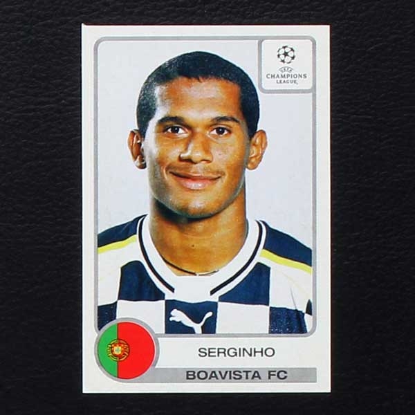 Champions League 2001 No. 057 Panini sticker Serginho