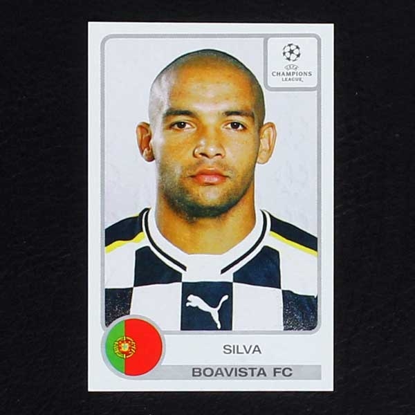 Champions League 2001 No. 054 Panini sticker Silva