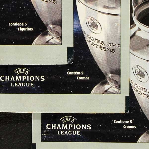 Champions League 2008 Panini Sticker Tüte - Brasil Version 3x