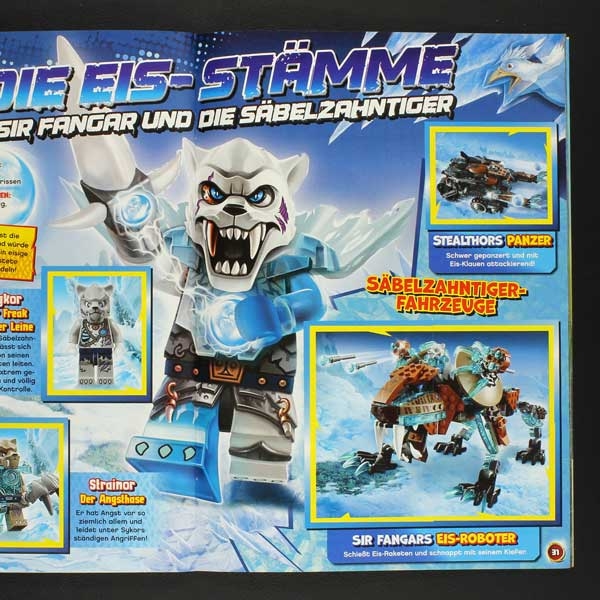 Chima LEGO Blue Ocean sticker album