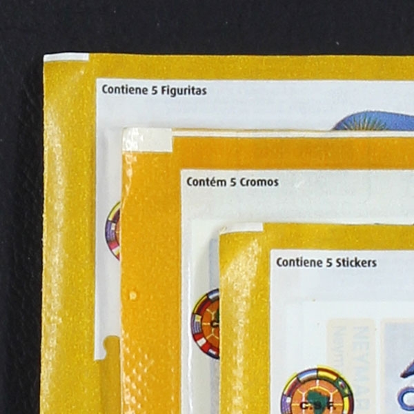 Copa America Argentina 2011 Panini Sticker Tüte - orange Version 3x