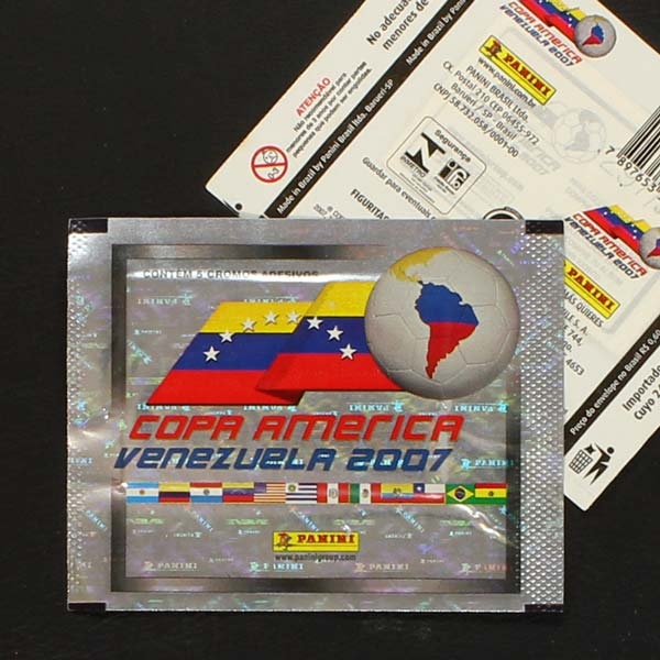 Copa America Venezuela 2007 Panini sticker bag chile variant