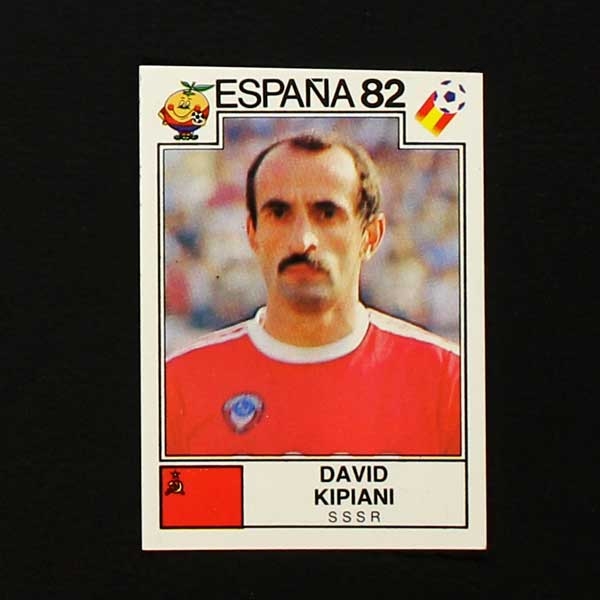 Espana 82 No. 395 Panini Sticker David Kipiani
