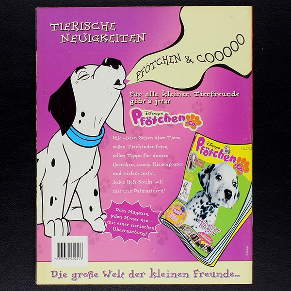 Dinosaurier Panini Sticker Album komplett