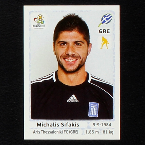 Sifakis Panini Sticker No. 85 - Euro 2012