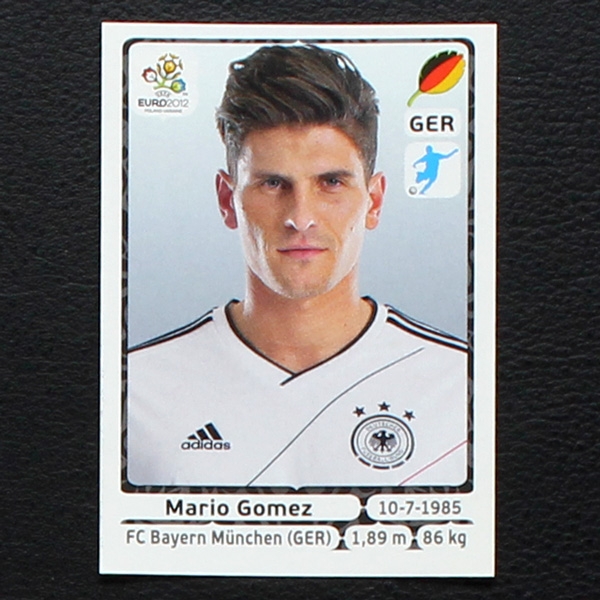 Gomez Panini Sticker No. 248 - Euro 2012