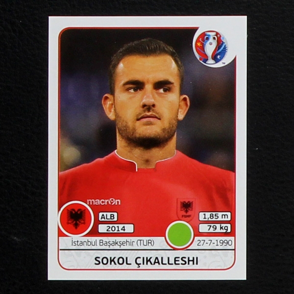 Sokol Cikalleshi Panini Sticker No. 88 - Euro 2016