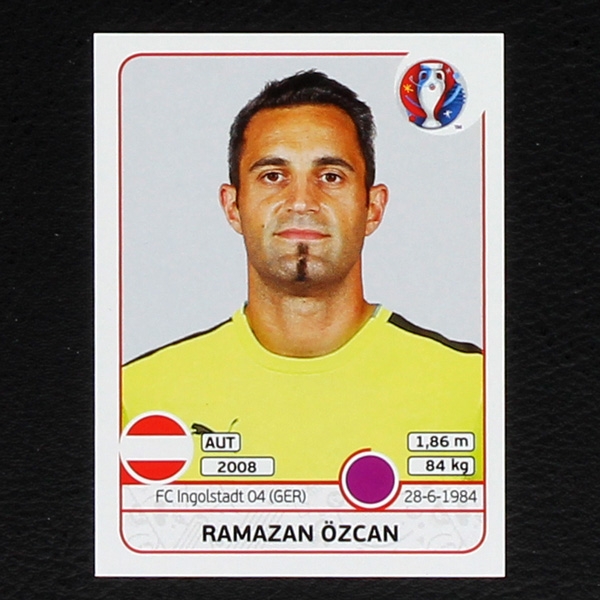 Ramazan Özcan Panini Sticker No. 630 - Euro 2016