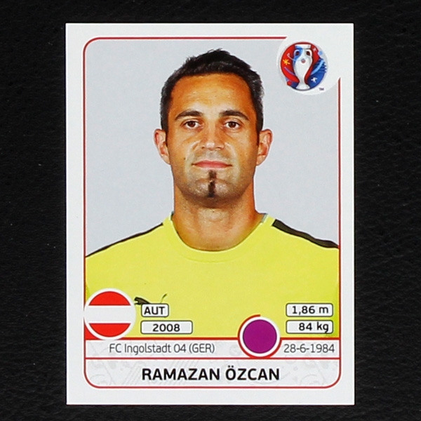 Ramazan Özcan Panini Sticker No. 630 - Euro 2016