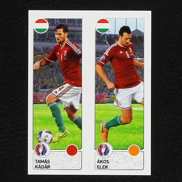 Kadar - Elek Panini Sticker No. 658 - Euro 2016