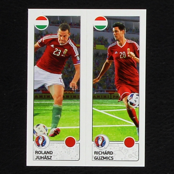 Juhasz - Guzmics Panini Sticker No. 657 - Euro 2016