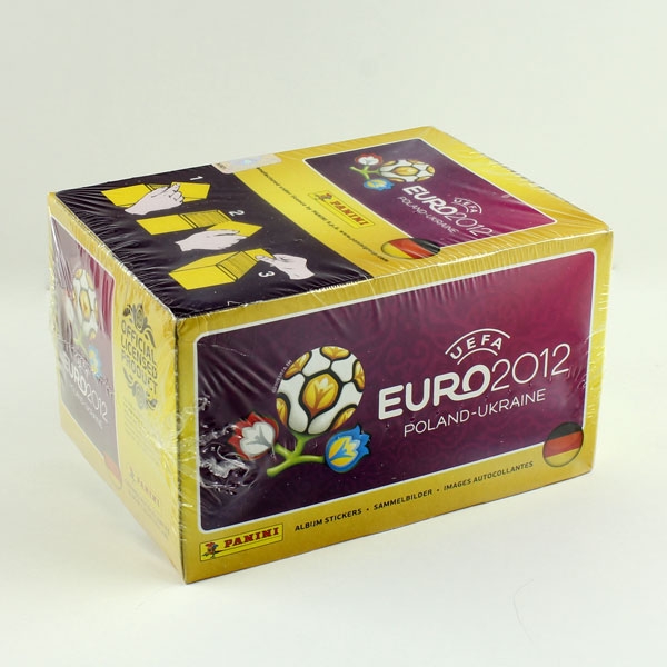 EURO 2012 Panini Sticker Box