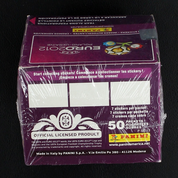 Euro 2012 Panini Sticker Box 50 Tüten - USA Version