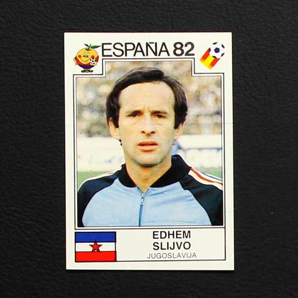 Espana 82 Nr. 319 Panini Sticker Edhem Slijvo
