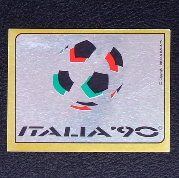 Italia 90 Nr. 1 Panini Sticker Emblem Intro