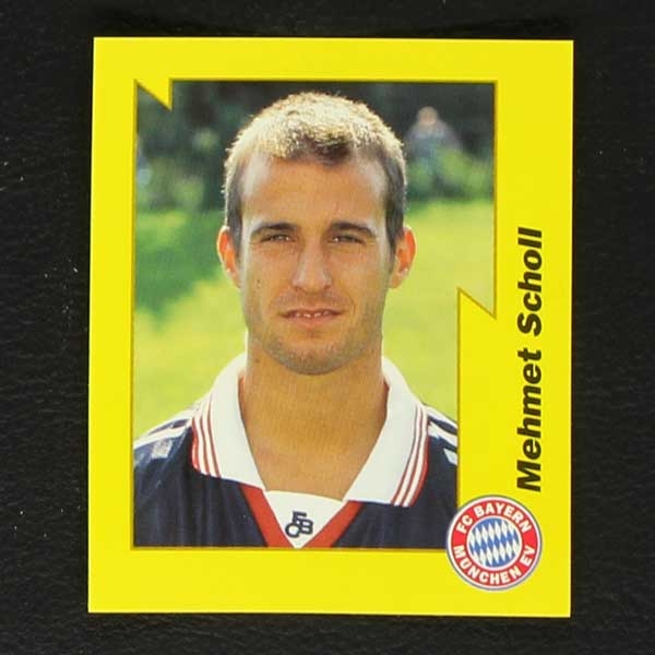 Mehmet Scholl Panini Sticker Serie Fußball 97-98 Endphase