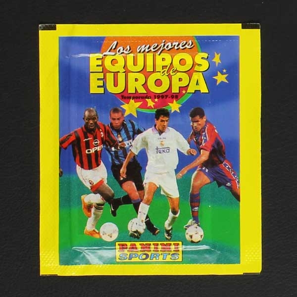 Equipos de Europa 1997-1998 Panini Sticker Tüte