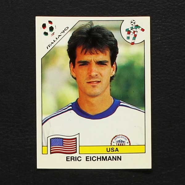 Italia 90 No. 109 Panini sticker Eric Eichmann