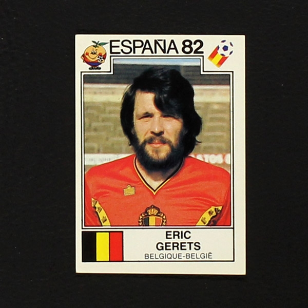 Espana 82 No. 203 Panini sticker Eric Gerets