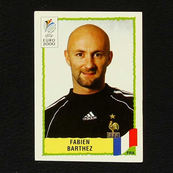 Euro 2000 No. 339 Panini sticker Fabien Barthez