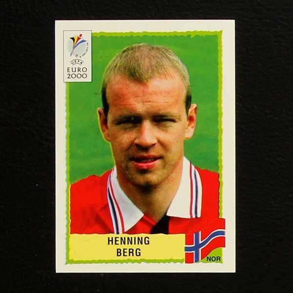 Euro 2000 No. 237 Panini sticker Henning Berg