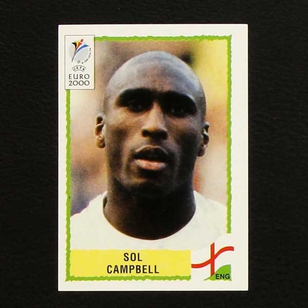 Euro 2000 No. 078 Panini sticker Sol Campbell