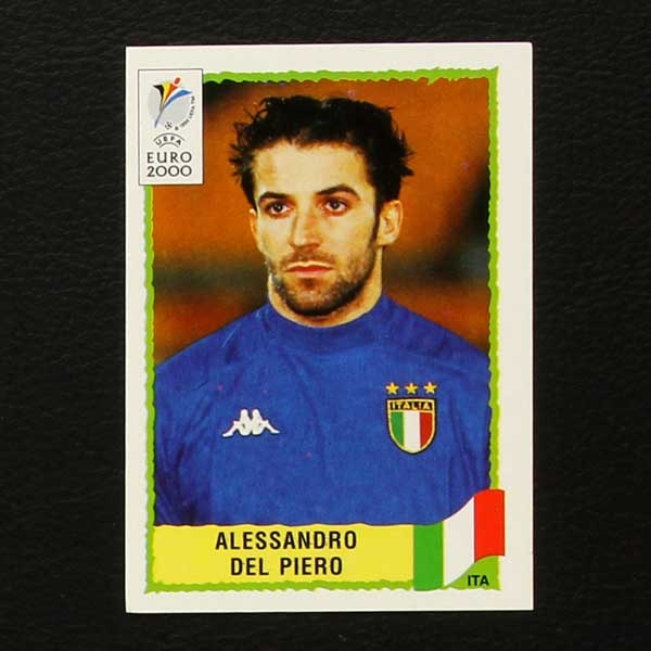 Euro 2000 No. 184 Panini sticker Alessandro Del Piero