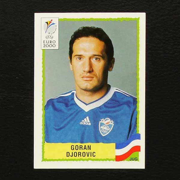 Euro 2000 No. 215 Panini sticker Goran Djorovic