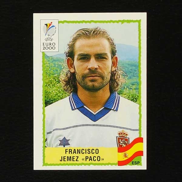 Euro 2000 Nr. 196 Panini Sticker Jemez "Paco"