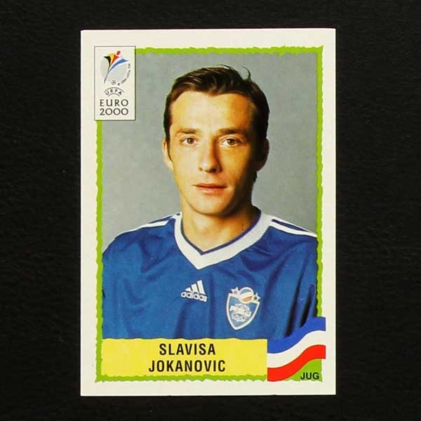 Euro 2000 No. 222 Panini sticker Slavisa Jokanovic