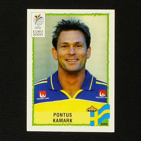 Euro 2000 Nr. 124 Panini Sticker Pontus Kamark