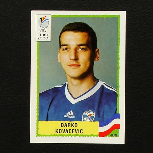Euro 2000 No. 231 Panini sticker Darko Kovacevic