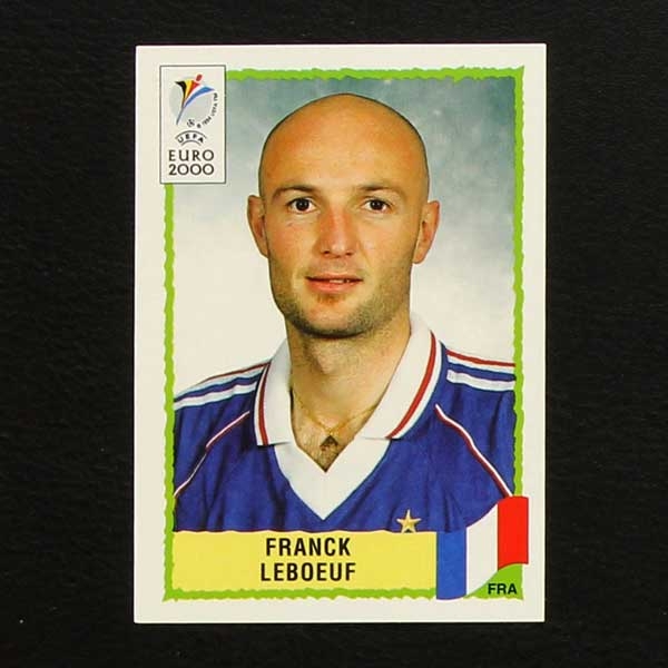 Euro 2000 No. 342 Panini sticker Franck Leboeuf