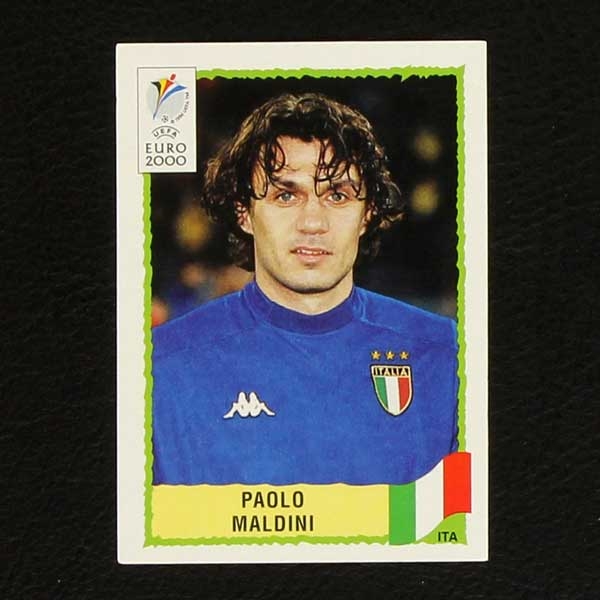 Euro 2000 No. 170 Panini sticker Paolo Maldini