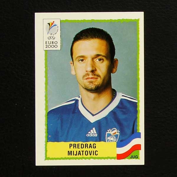 Euro 2000 No. 229 Panini sticker Predrag Mijatovic
