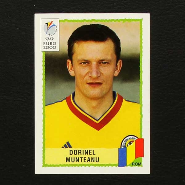 Euro 2000 No. 039 Panini sticker Dorinel Munteanu