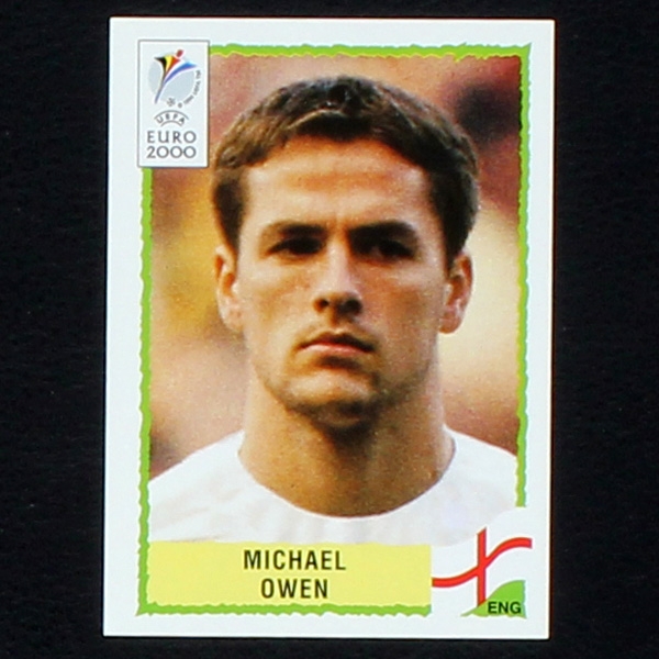 Euro 2000 Nr. 091 Panini Sticker Michael Owen