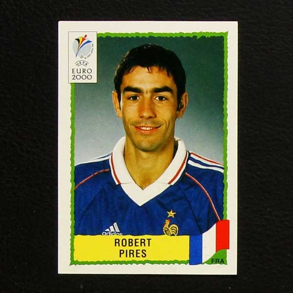 Euro 2000 No. 349 Panini sticker Robert Pires