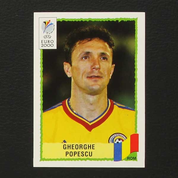 Euro 2000 No. 032 Panini sticker Gheorghe Popescu