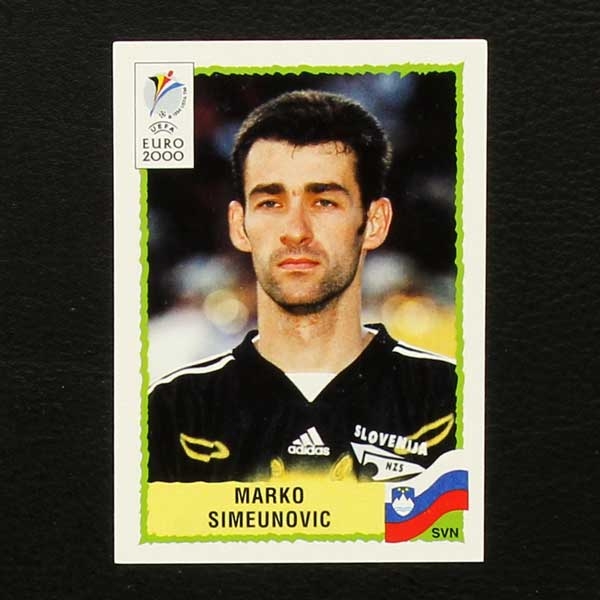 Panini UEFA Euro 2000 Football Sticker No 255 Marko Simeunovic S672 
