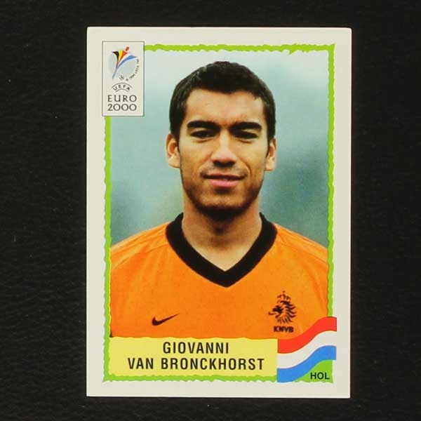 Euro 2000 No. 284 Panini sticker Van Bronckhorst