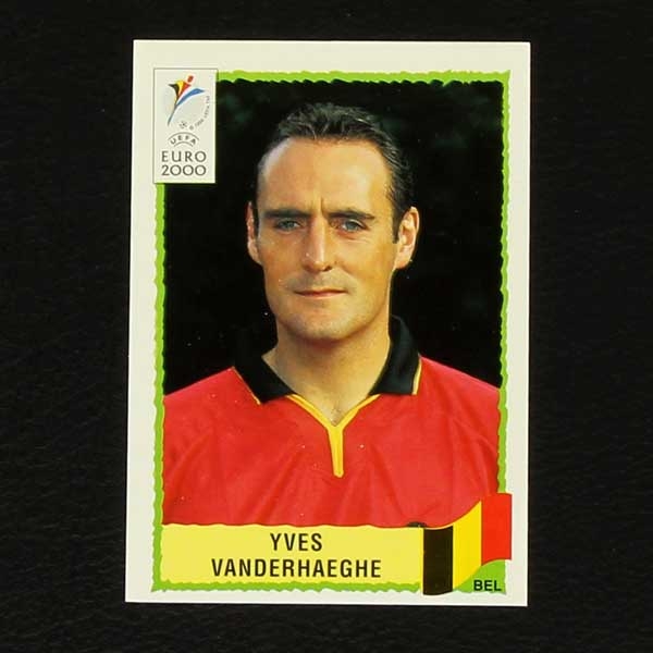 Euro 2000 Nr. 107 Panini Sticker Yves Vanderhaeghe