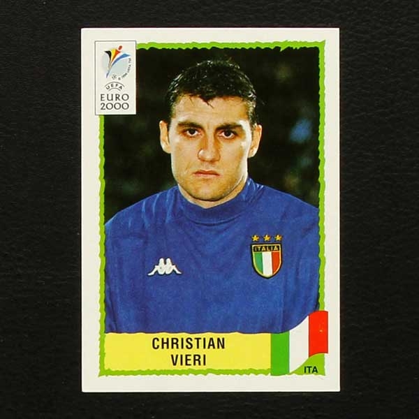 Euro 2000 No. 183 Panini sticker Christian Vieri