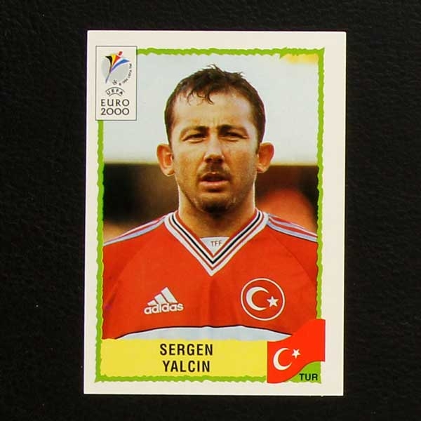 Euro 2000 No. 157 Panini sticker Sergen Yalcin