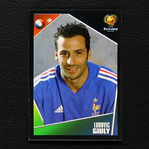 Euro 2004 No. 109 Panini sticker Ludovic Giuly