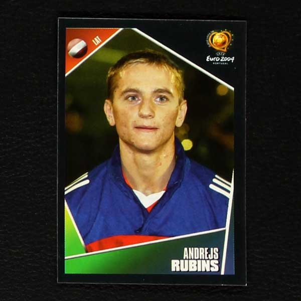 Euro 2004 Nr. 265 Panini Sticker Andrejs Rubins