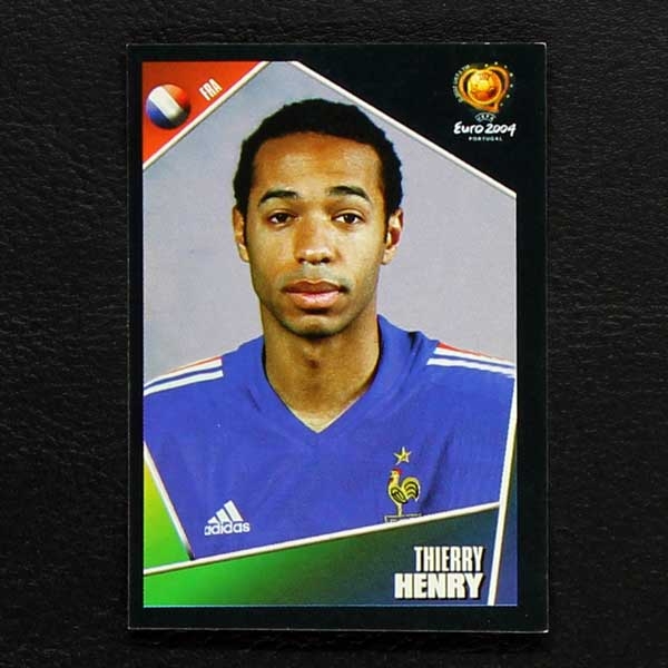 Euro 2004 Nr. 111 Panini Sticker Thierry Henry