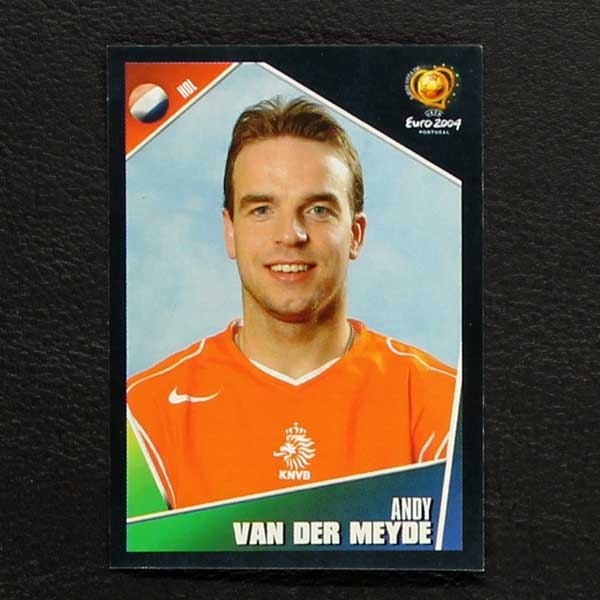 Euro 2004 Nr. 327 Panini Sticker Van Der Meyde